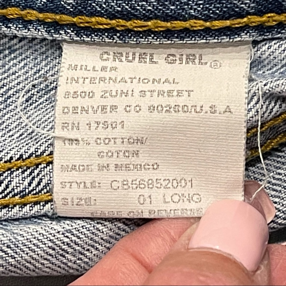 CRUEL GIRL Relaxed Light Wash Bootcut Jeans - Picture 8 of 11